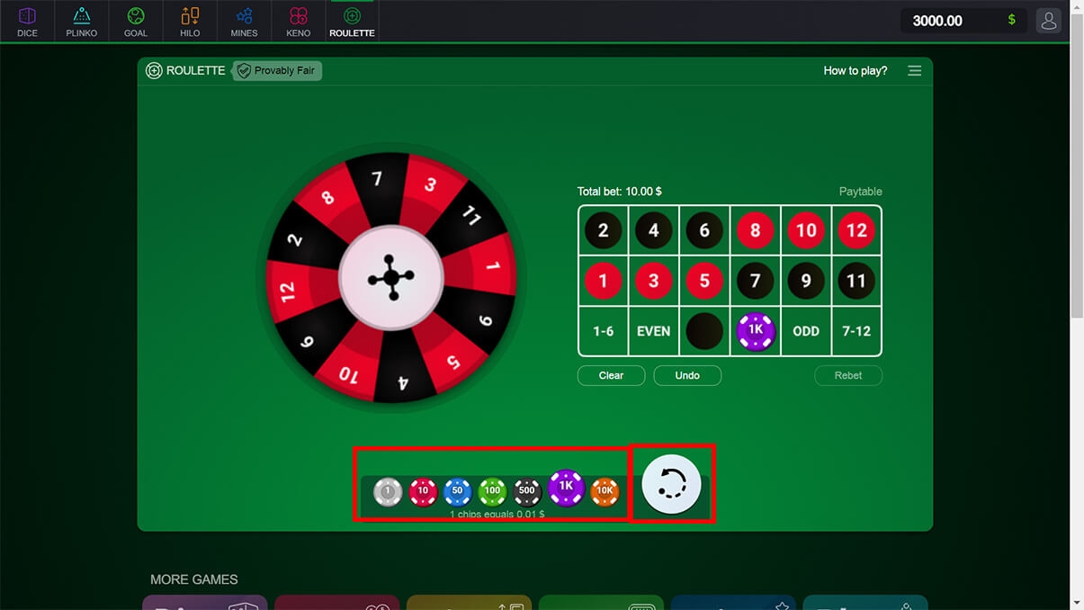 image de présentation comment jouer au mini-jeu mini roulette