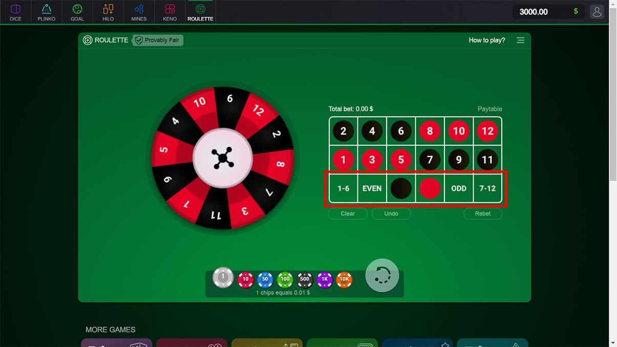 image de présentation numeros du mini-jeu mini roulette