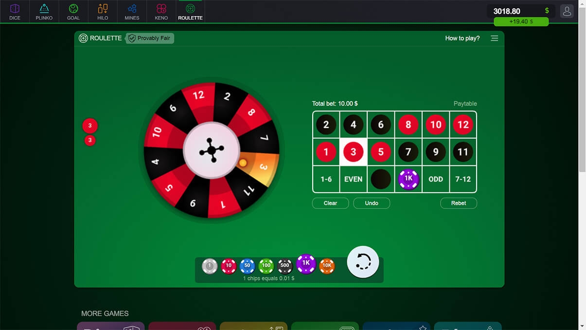 image de présentation probabilité du mini-jeu mini roulette