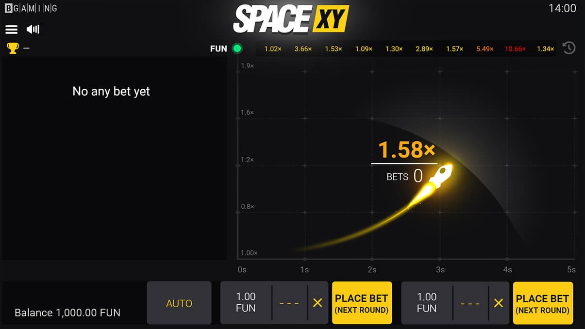 image de présentation du mini-jeu Space XY