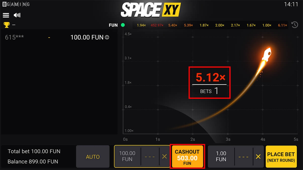 image de présentation multiplicateur du mini-jeu Space XY